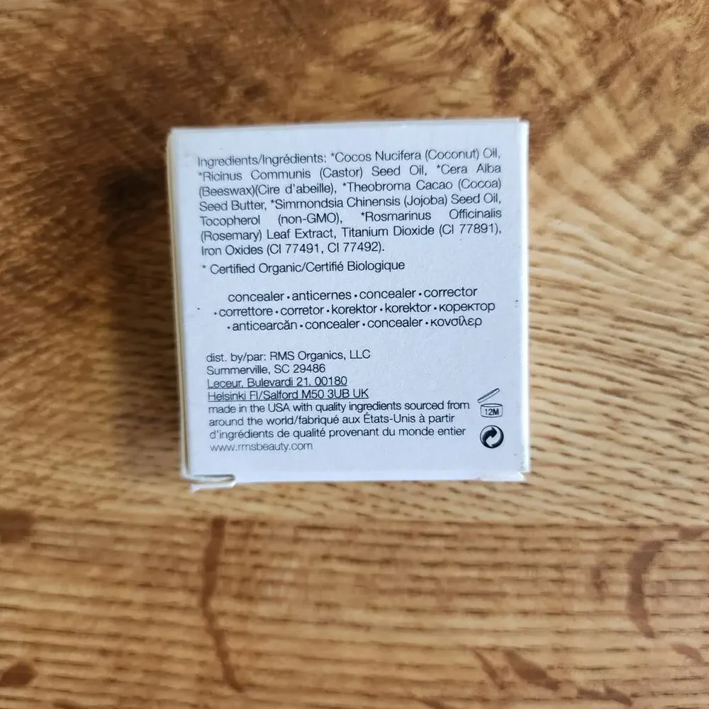 RMS BEAUTY UNCOVERUP CONCEALER-SHADE 00 -‎ FULL SIZE - 0.20 OZ-NIB MSRP $42